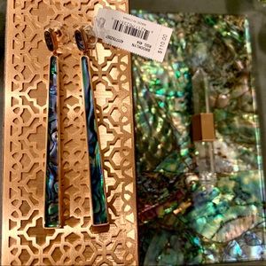 Kendra Scott BROOKLYN Abalone NWT Earrings